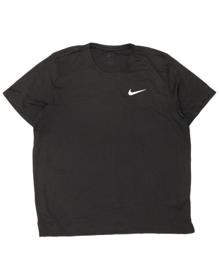 NIKE muška majica Dri Fit XL crni poliester