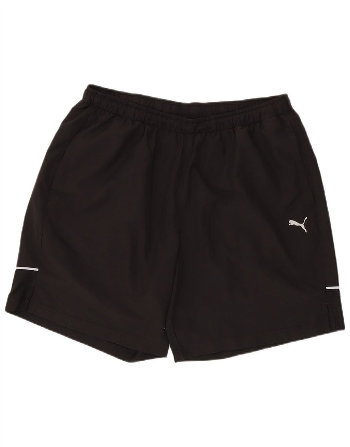 Puma muške sportske kratke hlače XL crni poliester