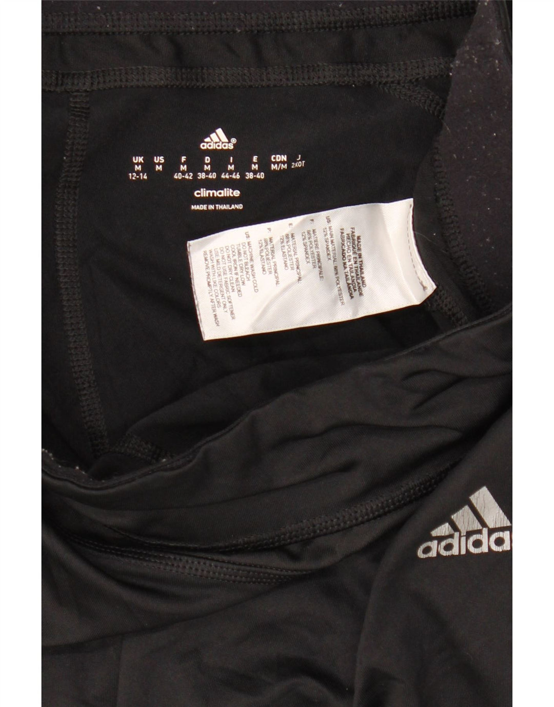Adidas ženske Climalite Capri tajice UK 12/14 Srednje crni poliester