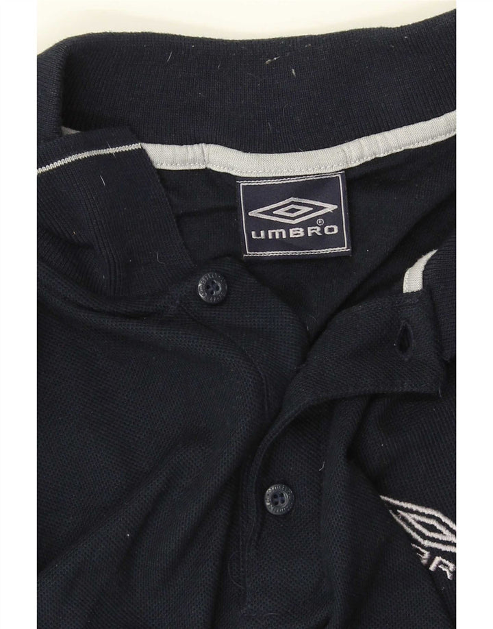 Umbro muška polo majica velika tamnoplava poliester