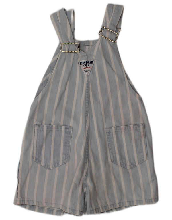Kratke traper hlače Osh Kosh Boys Dungarees 3-4 godine W22, pamuk na plave pruge