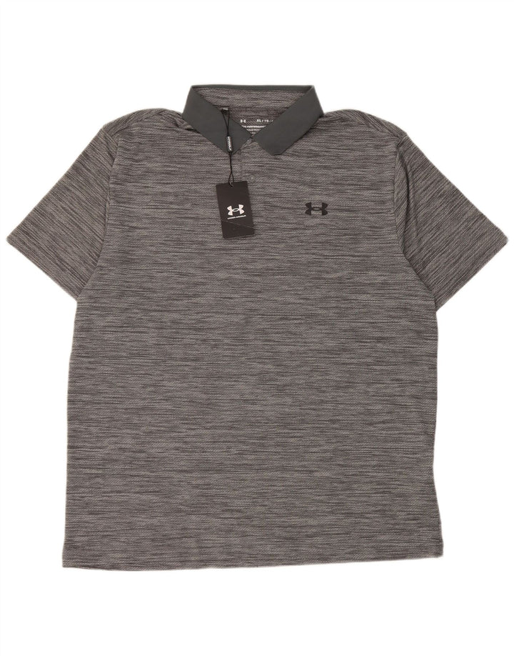Under Armour muška polo majica XL sivi pjegavi poliester