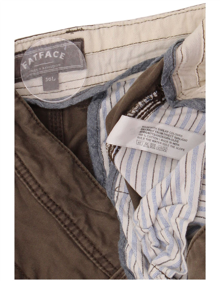 FAT FACE Muške ravne chino hlače W36 L33 Bež