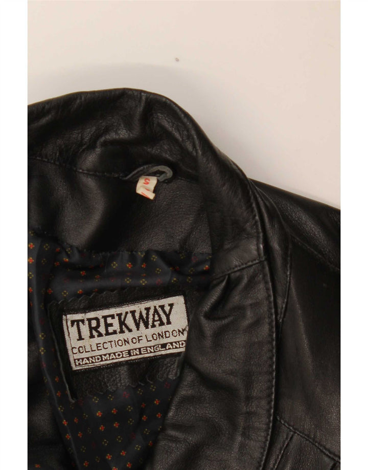 Trekway ženski kožni kaput UK 10 mali crni
