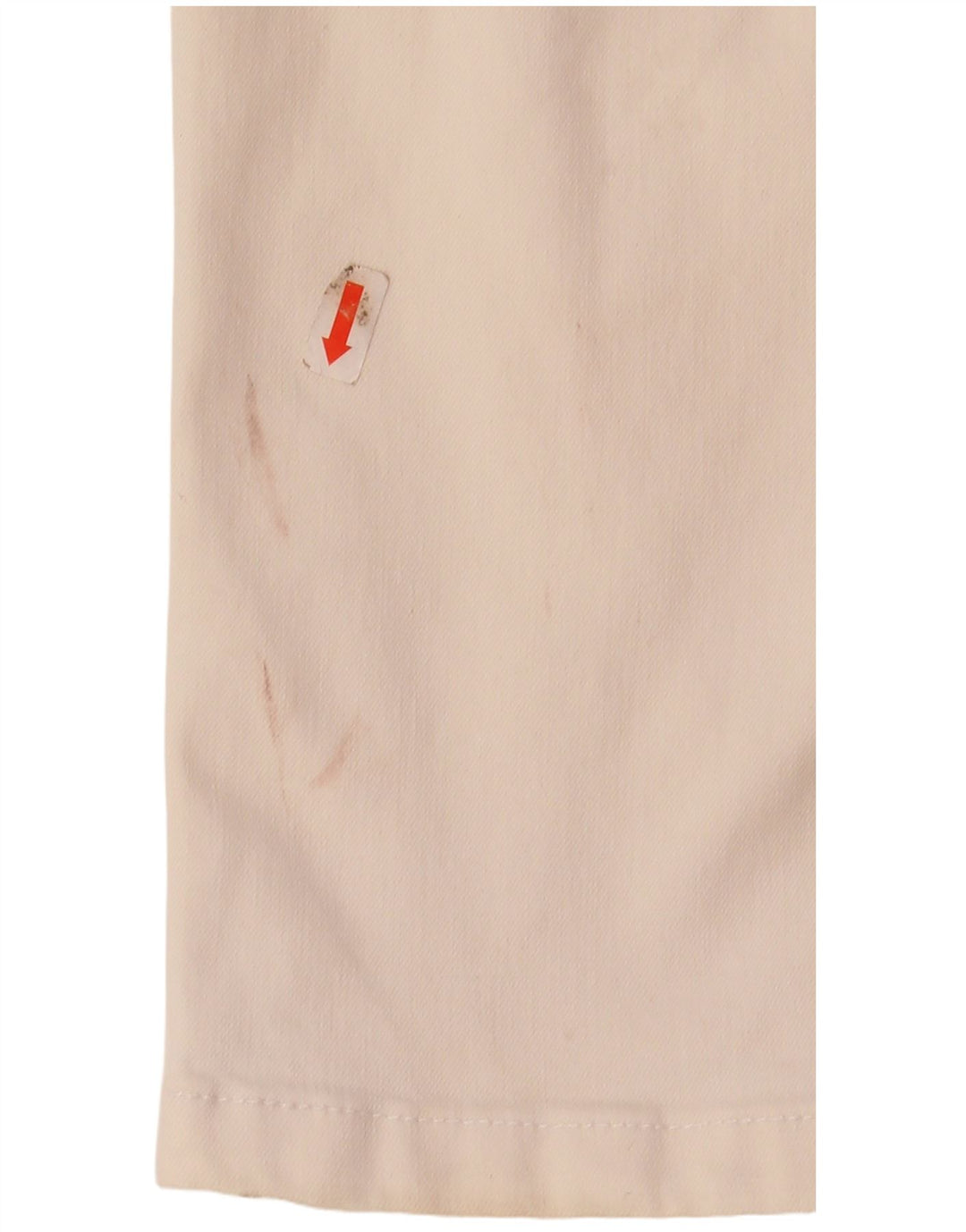 DACK'S Womens Slim Jeans IT 42 Medium W28 L29 Off White Cotton