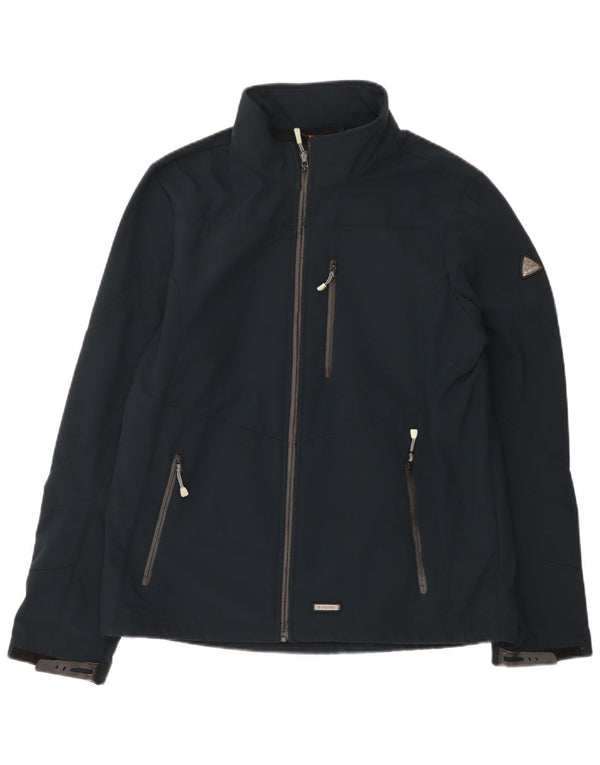 Iguana Mens Windbreaker Jacket UK 40 Large Navy Blue