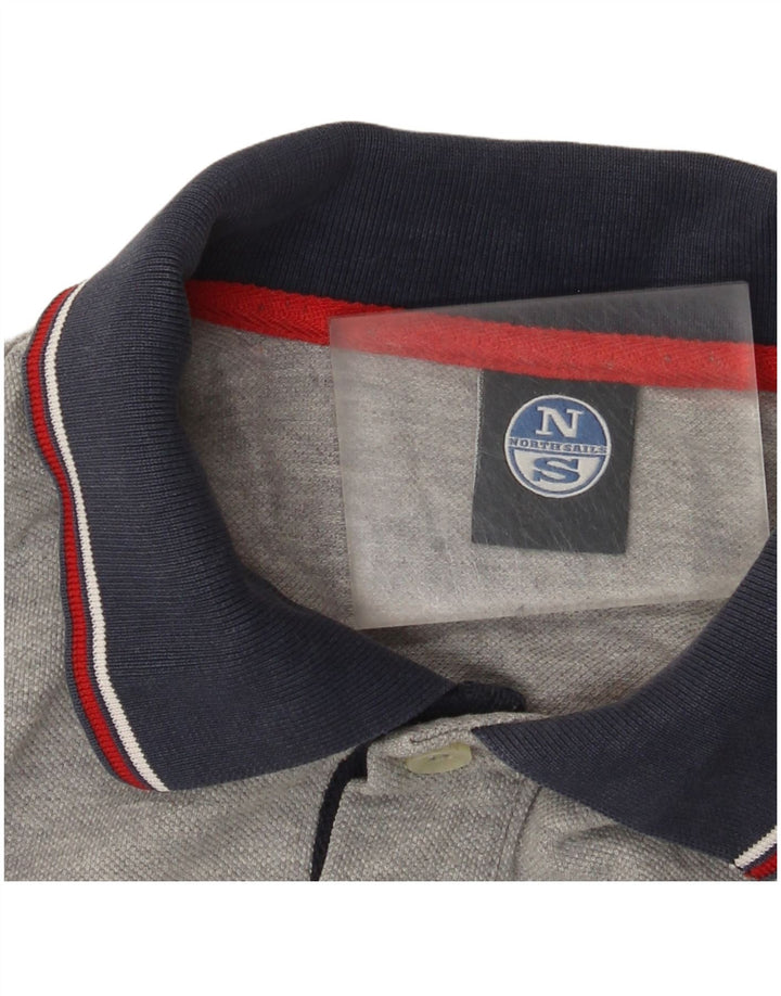North Sails muška polo majica s malim sivim točkama