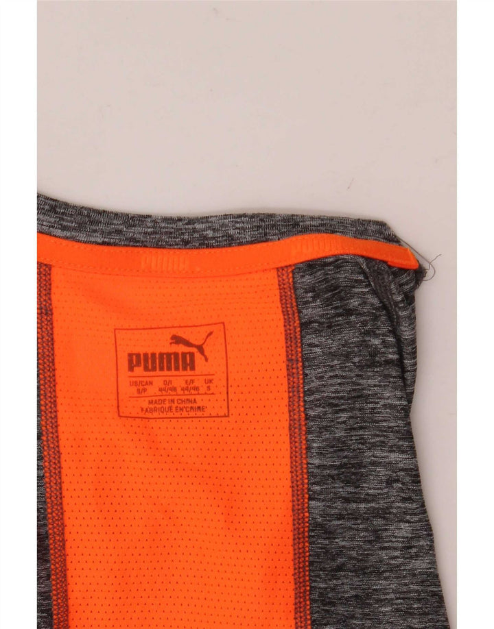 Puma muška majica dugih rukava male sive boje