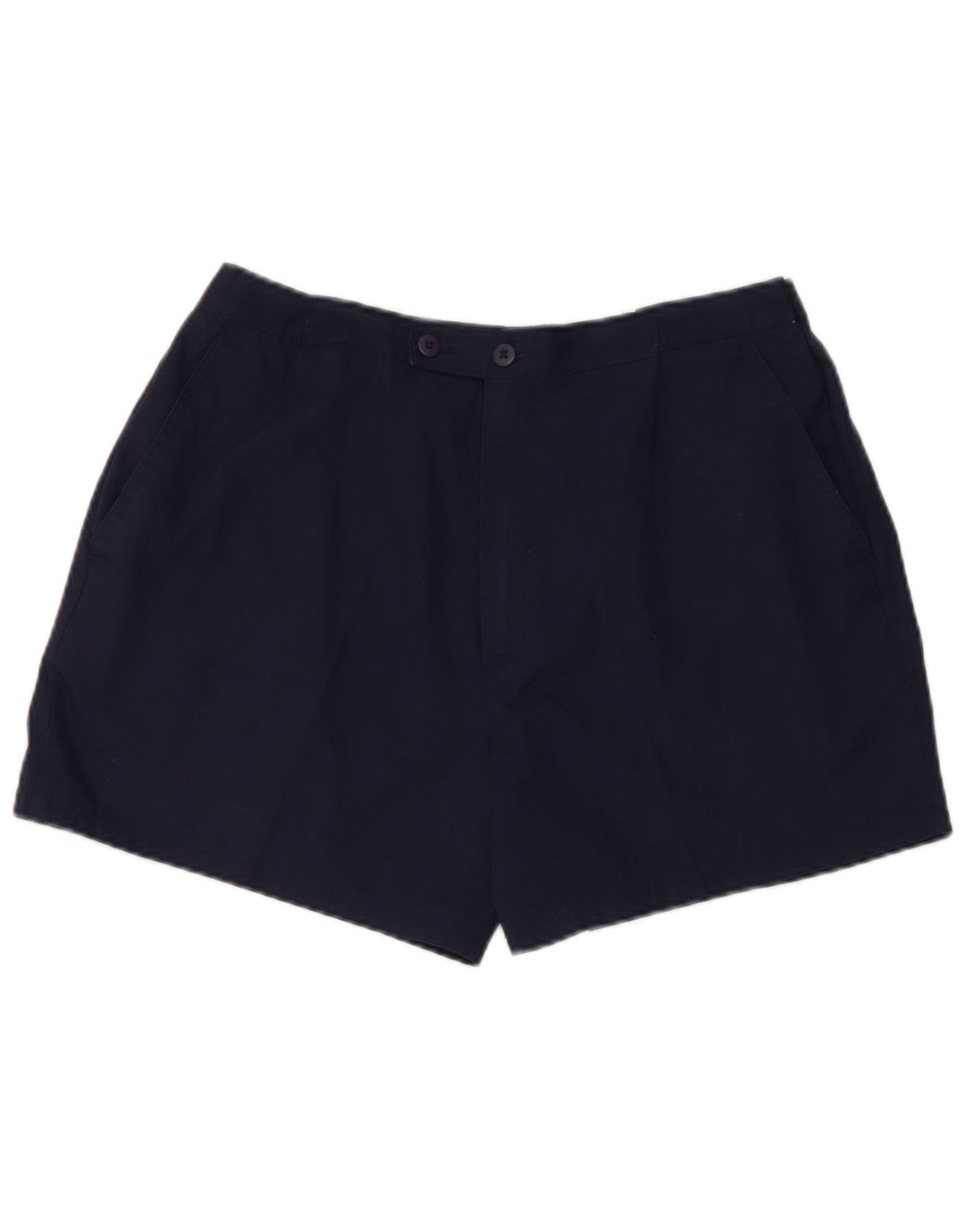 Vintage muške chino kratke hlače W30 srednje tamnoplavi poliester