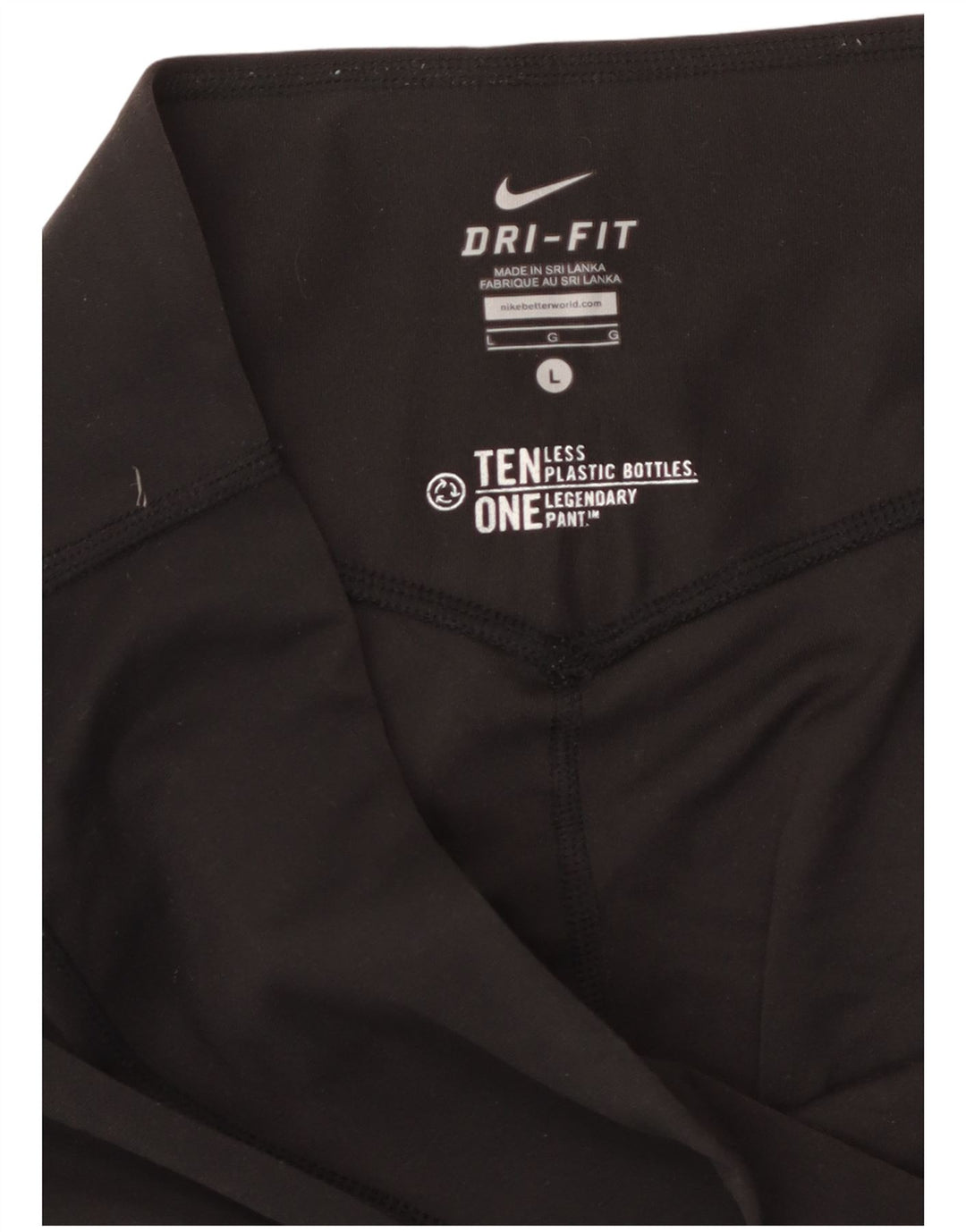 NIKE ženske sportske kratke hlače Dri Fit Bermuda UK 16 velike crne