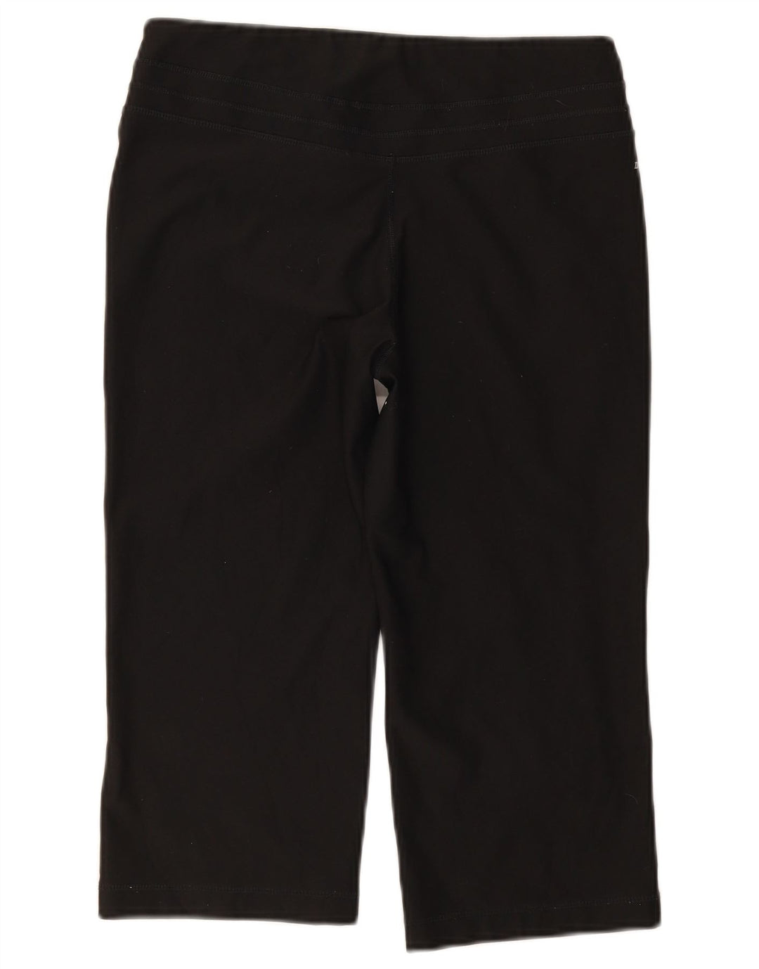 Nike Ženske Dri Fit Capri tajice Srednje crne sportske poliesterske