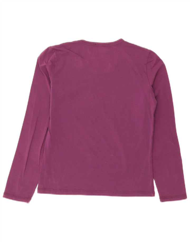 Ženska majica dugih rukava Marlboro Classics Graphic UK 12 srednje ljubičasta