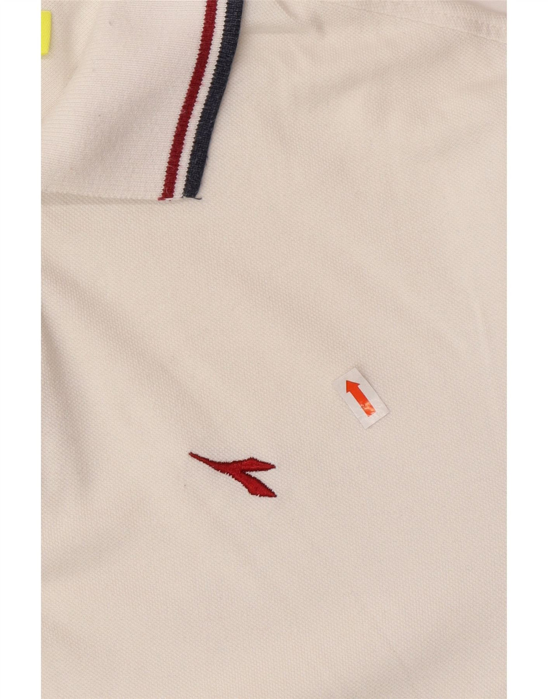 DIADORA Muška polo majica Srednje bijeli pamuk