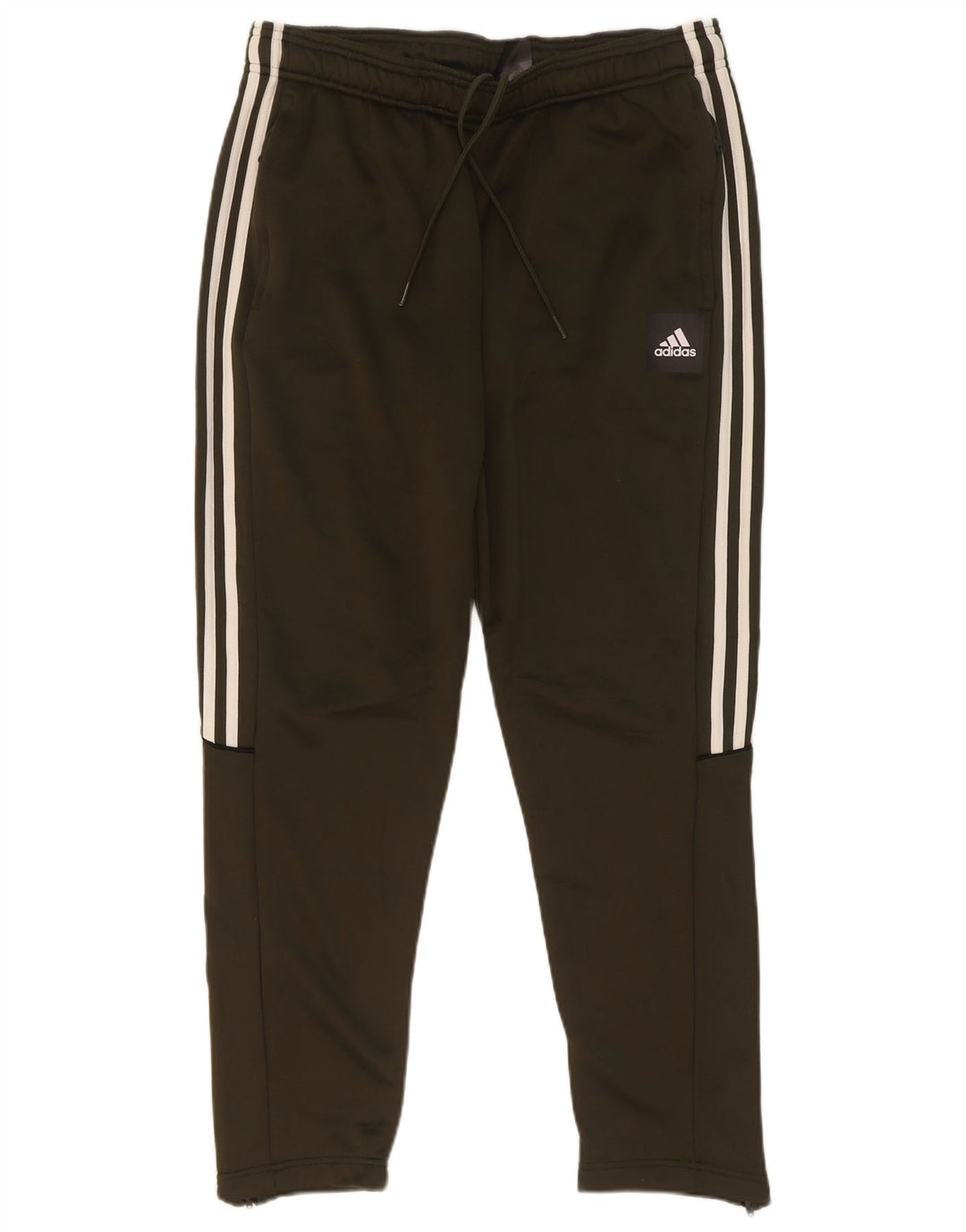Adidas muške hlače za trenirku, veliki kaki poliester