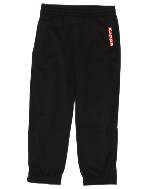 Kappa Boys Graphic Trenirka Hlače Joggers 5-6 Years Black