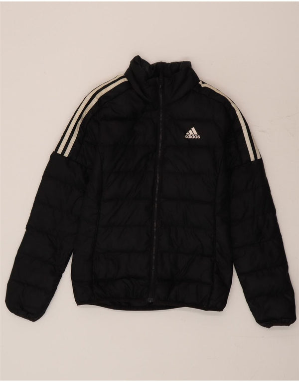 Adidas ženska podstavljena jakna UK 4/6 XS crni poliester