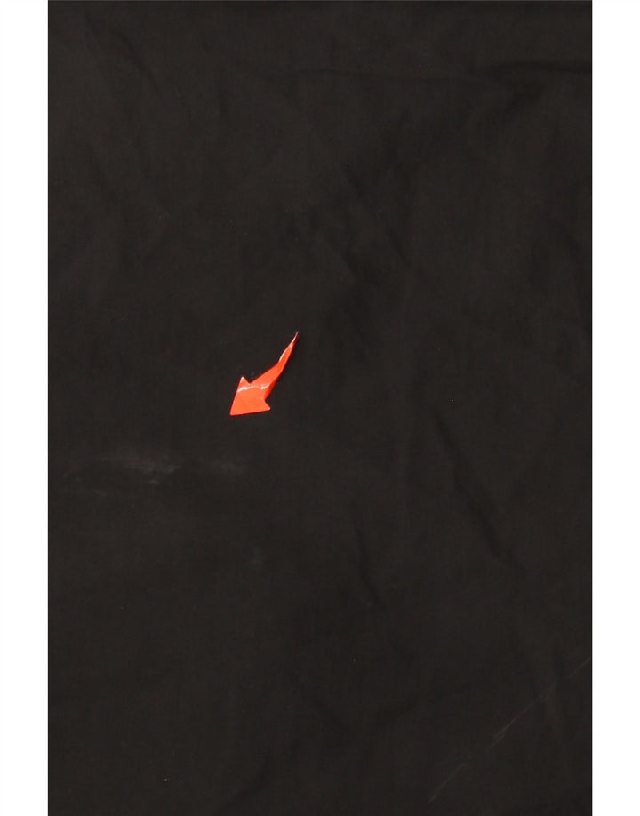 Nike muška kišna jakna s kapuljačom UK 42 XL crni poliester