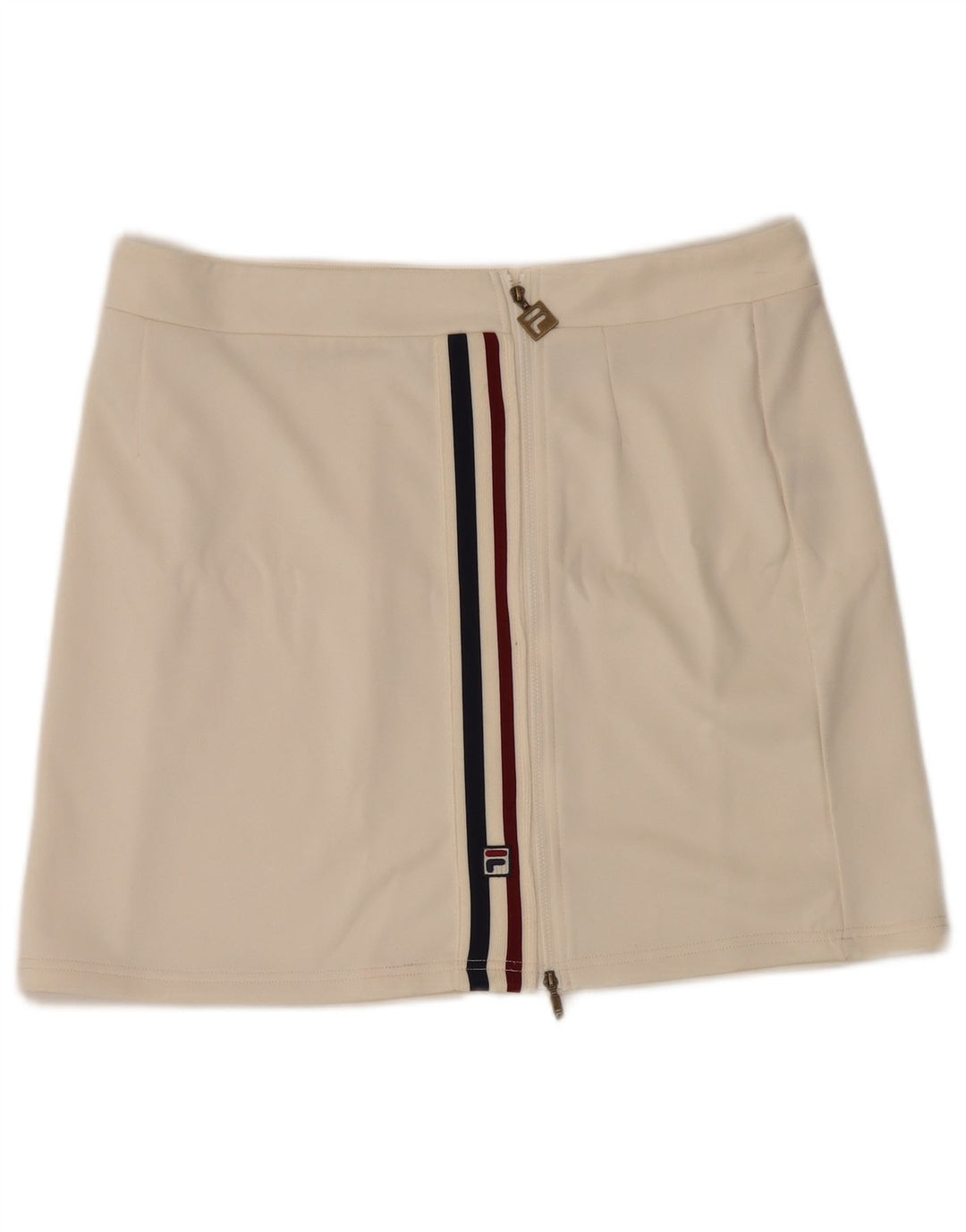 Fila ženska mini suknja XL W36 prljavo bijeli poliester