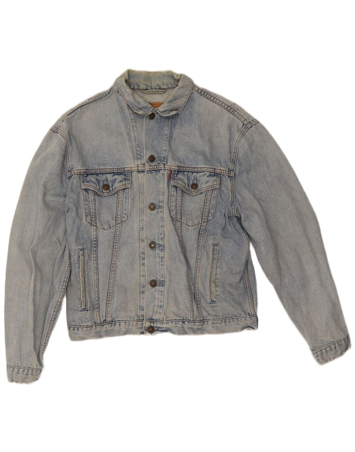Levi's muška traper jakna UK 38 srednje plavi pamuk