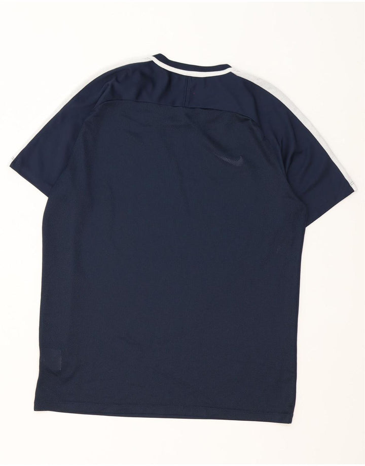 Nike Dri Fit majica kratkih rukava velika tamnoplava poliesterska boja
