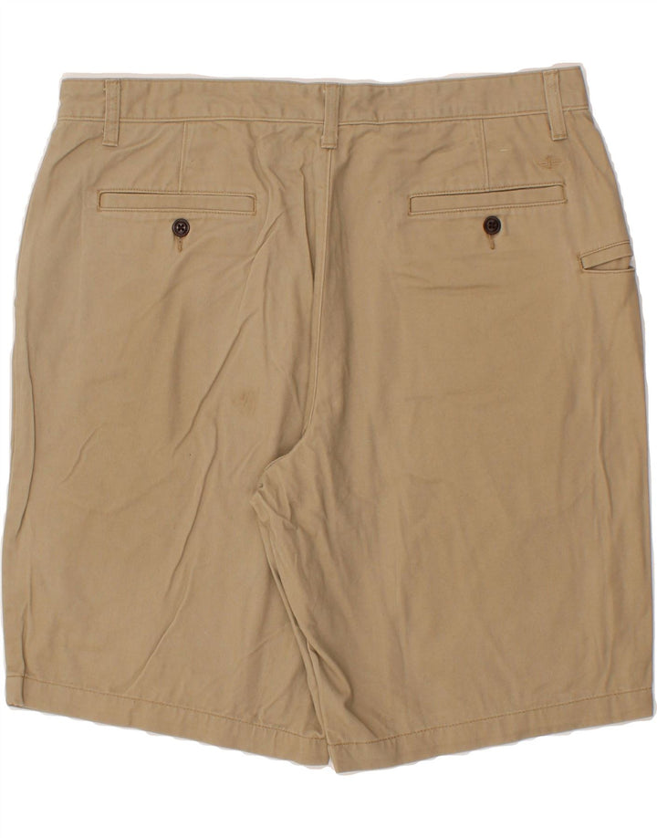 DOCKERS Mens Cargo Shorts W38 XL Beige Cotton Vintage Dockers and Second-Hand Dockers from Messina Hembry 
