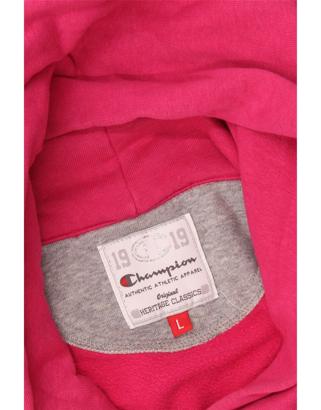 CHAMPION Ženska Heritage Classics Graphic majica s kapuljačom UK 16 Velika ružičasta