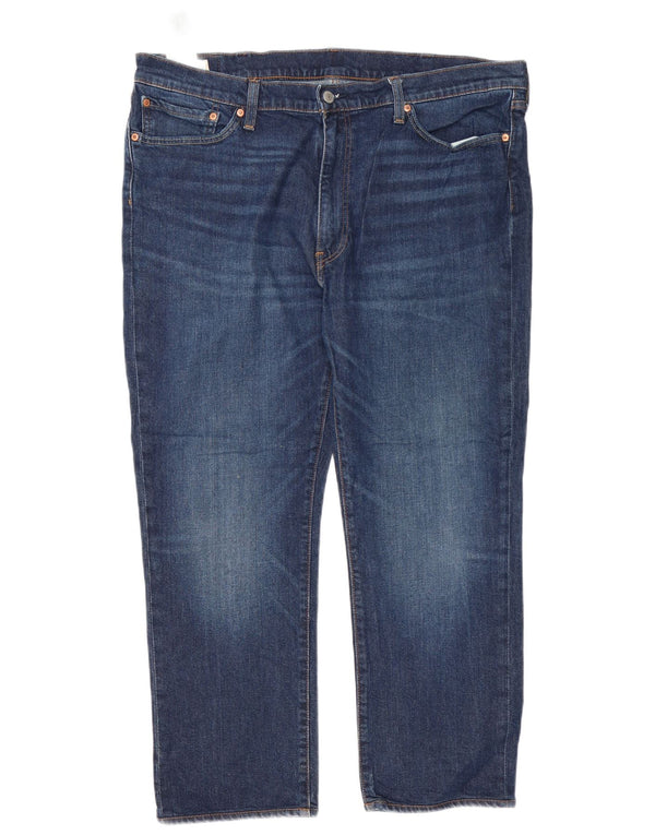 Levi's muške 514 ravne traperice W40 L30 tamnoplavi pamuk
