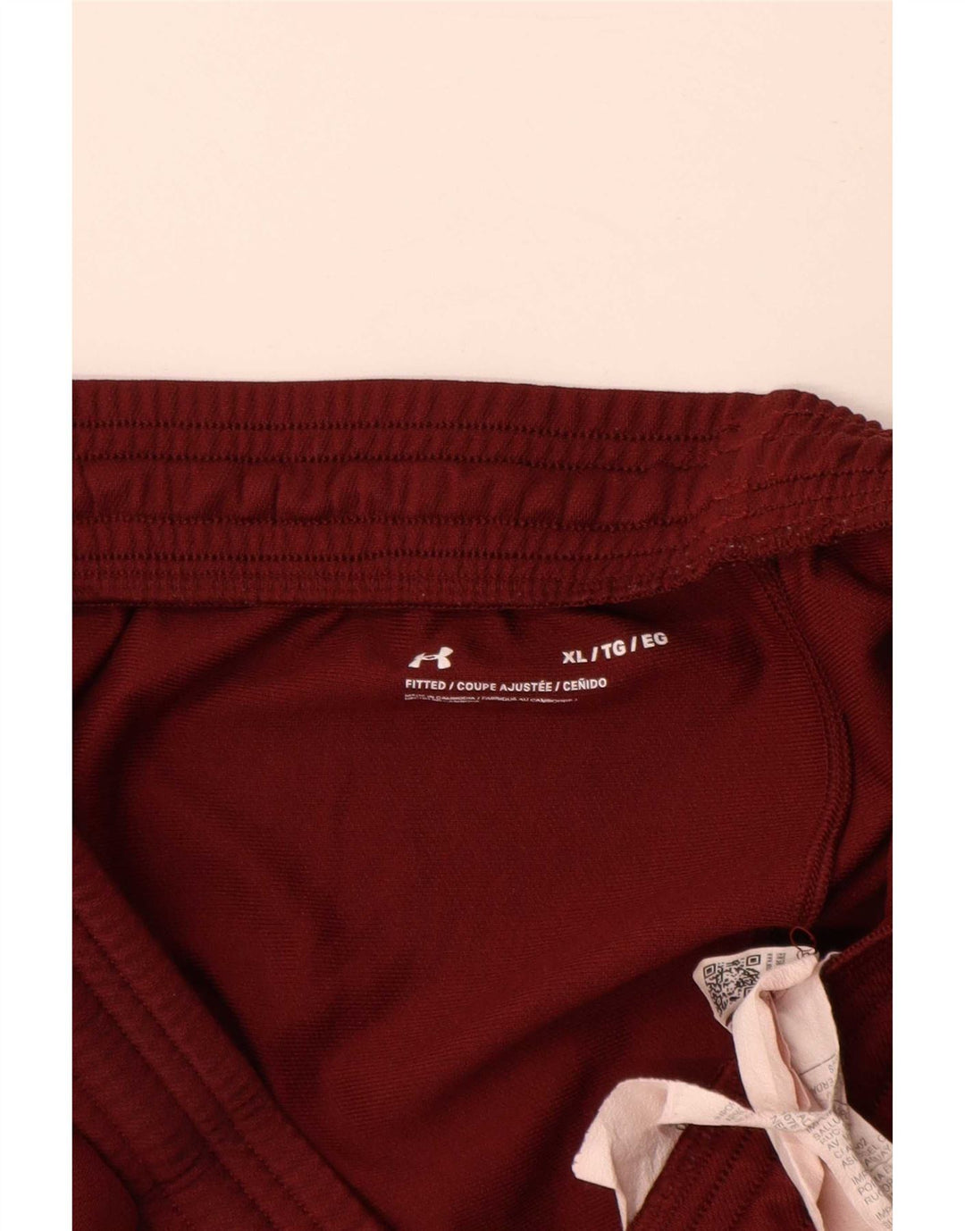 Under Armour muške trenirke hlače XL tamnocrveni poliester