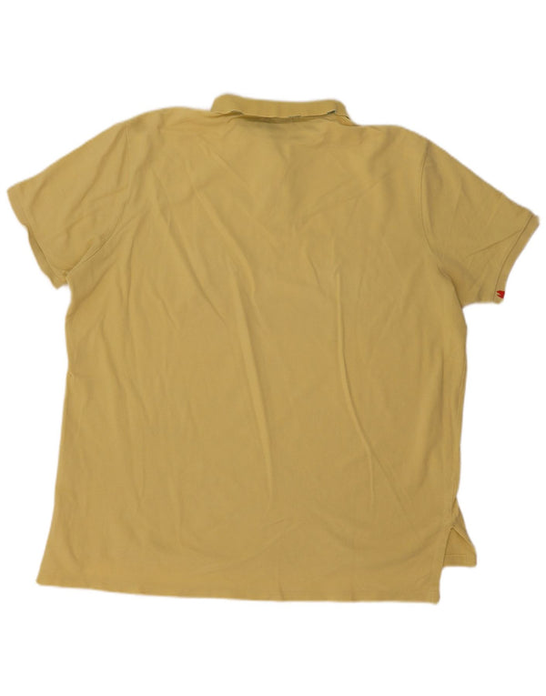 Polo Ralph Lauren muška polo majica prilagođenog kroja 2XL žuti pamuk