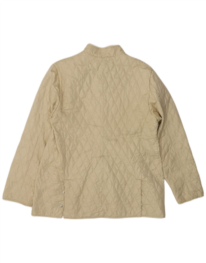 Moncler ženska prošivena jakna, veličina 4 XL, bež