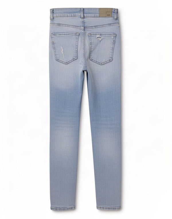 Zara ženske uske traperice s oskudima EU 36 XS W26 L27 plave