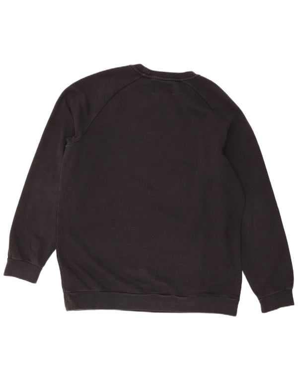 Jordan Mens Sweatshirt Jumper Large Black Cotton