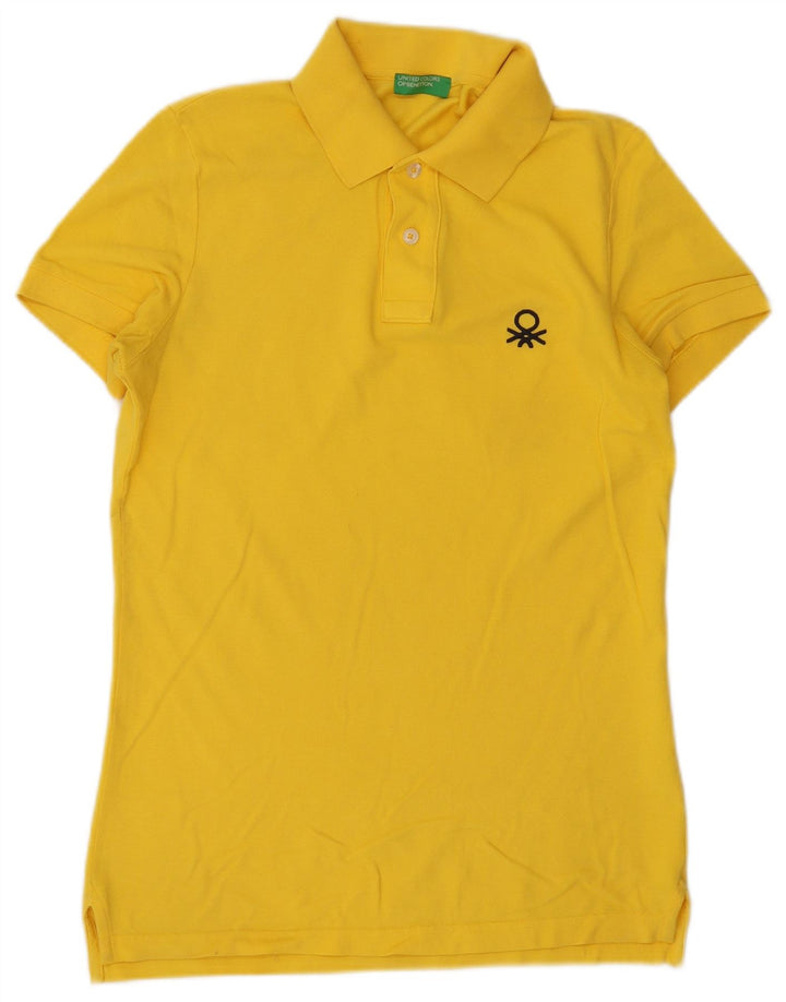 Benetton muška polo majica mala žuta