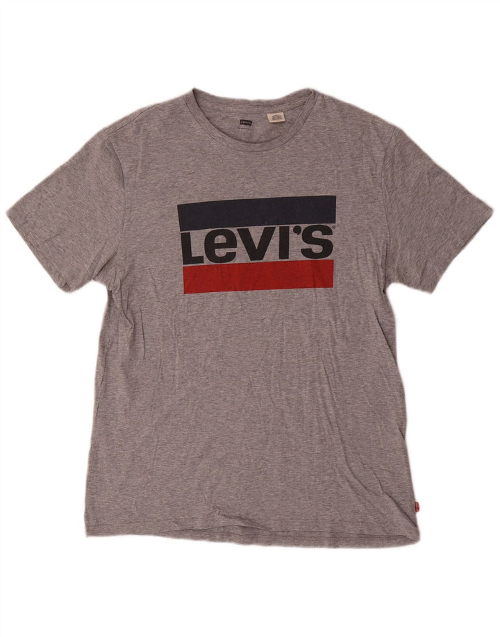 Levi's muška majica kratkih rukava s grafičkim motivima, velike sive mrlje