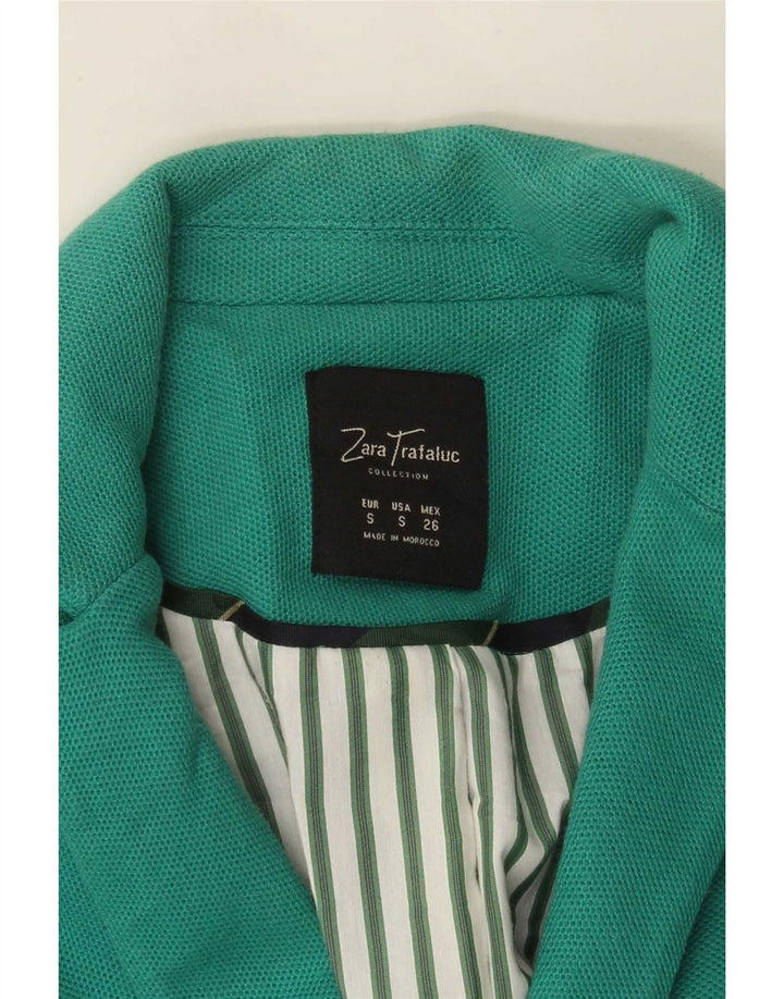 Zara ženski kratki sako sa 2 gumba UK 10 Small Blue