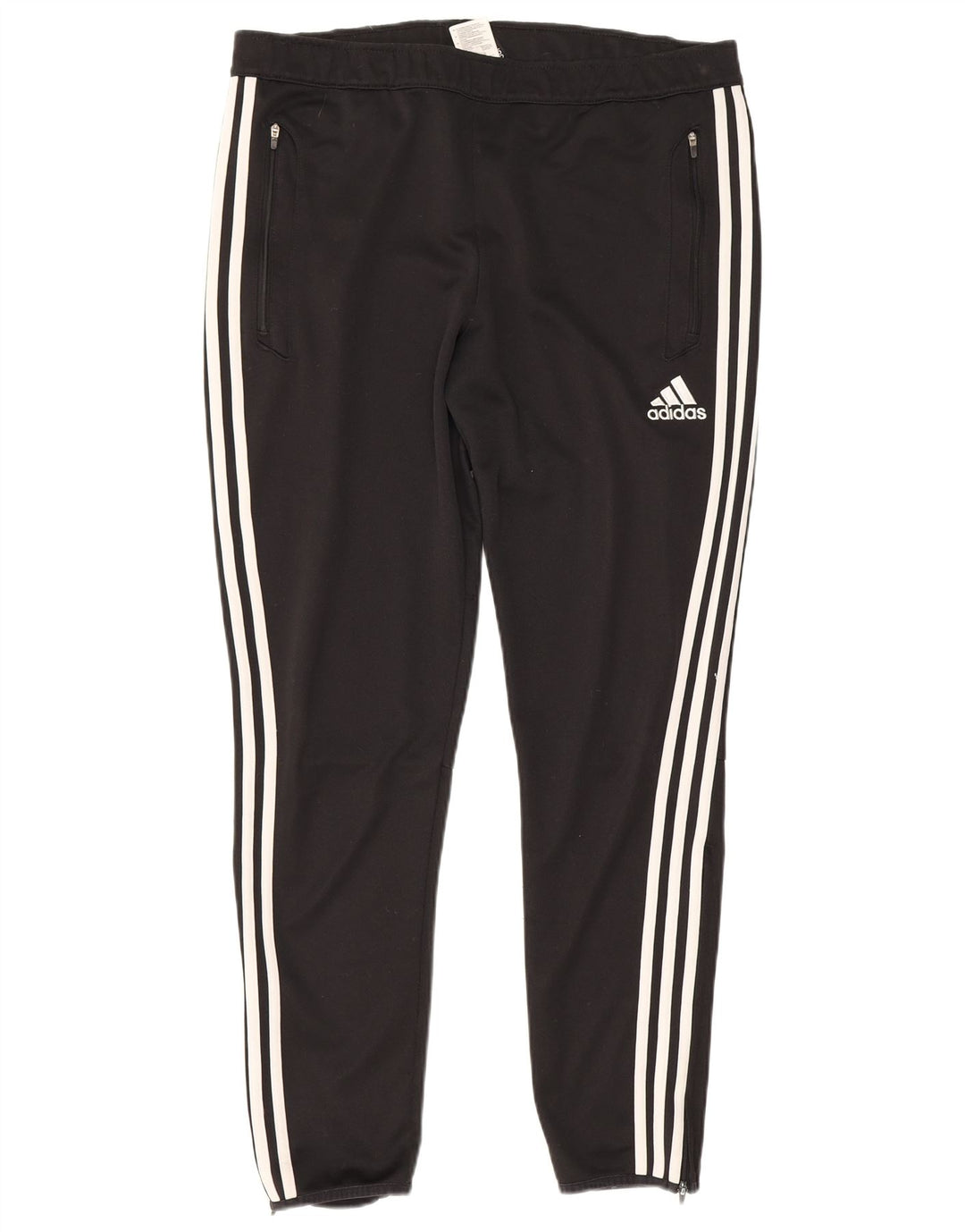 Adidas muške Climacool hlače za trenirku, velike crne poliesterske blokove