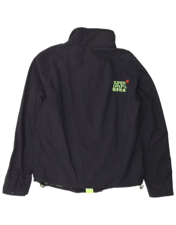 SUPERDRY Mens The Windhiker Windbreaker Jakna UK 38 srednje tamnoplava