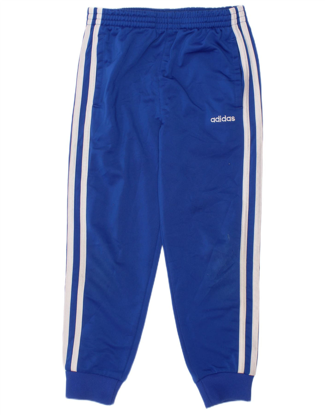 Adidas trenirka za dječake, hlače za trčanje, 5-6 godina, plavi poliester