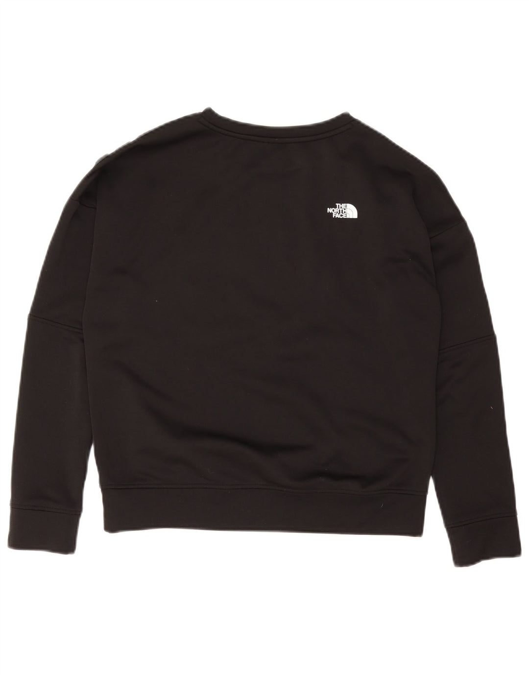 THE NORTH FACE Ženska kratka prekomjerna majica UK 10 Mala crna