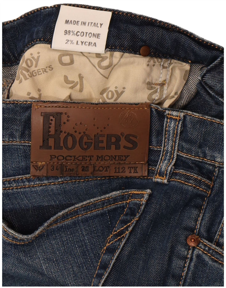 Roy Rogers Ženske uske traperice W34 L32 Plavi pamuk