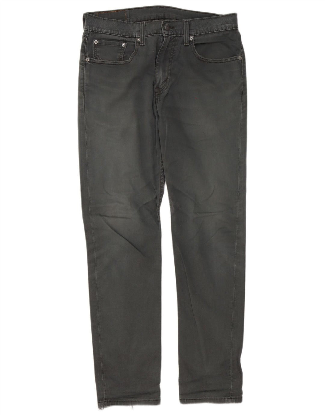 Levi's muške 502 sužene traperice W32 L32 sivi pamuk