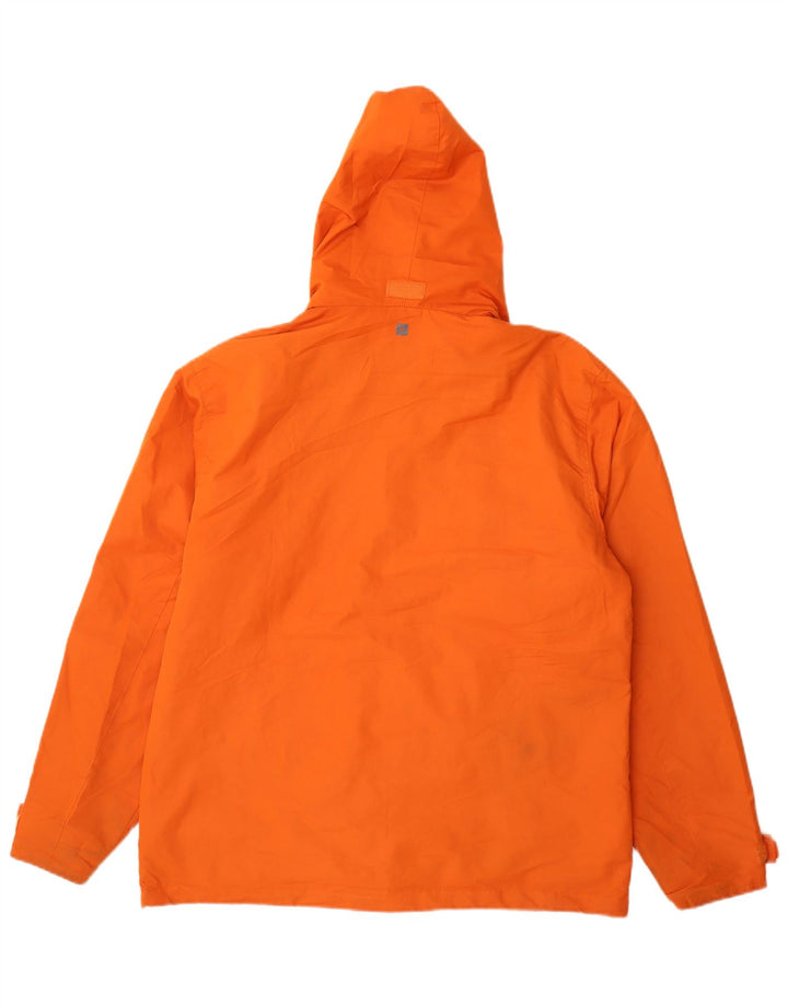 Mountain Warehouse Muška kišna jakna s kapuljačom UK 38 Srednje narančasti poliester