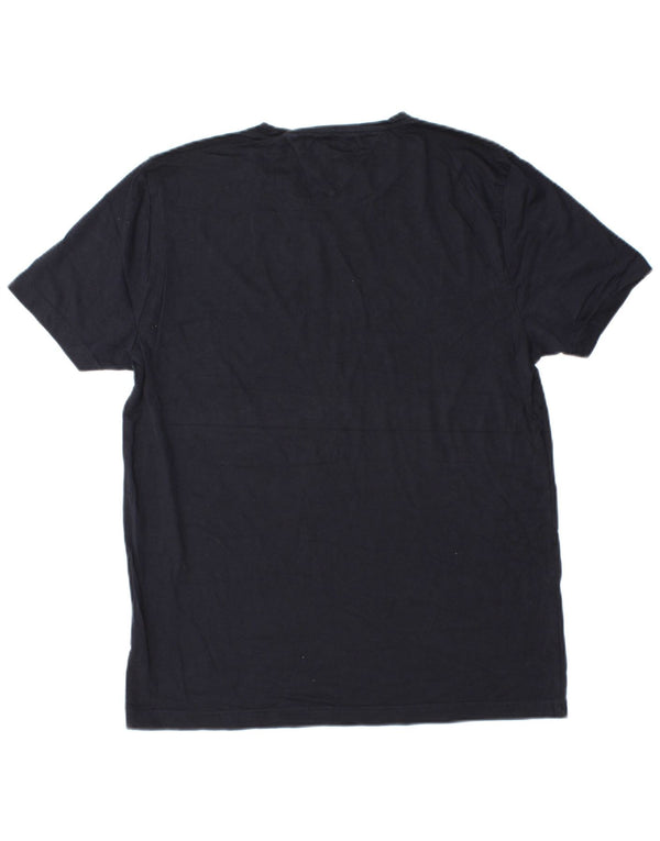 Tommy Hilfiger Mens Graphic T-Shirt Top Large Navy Blue