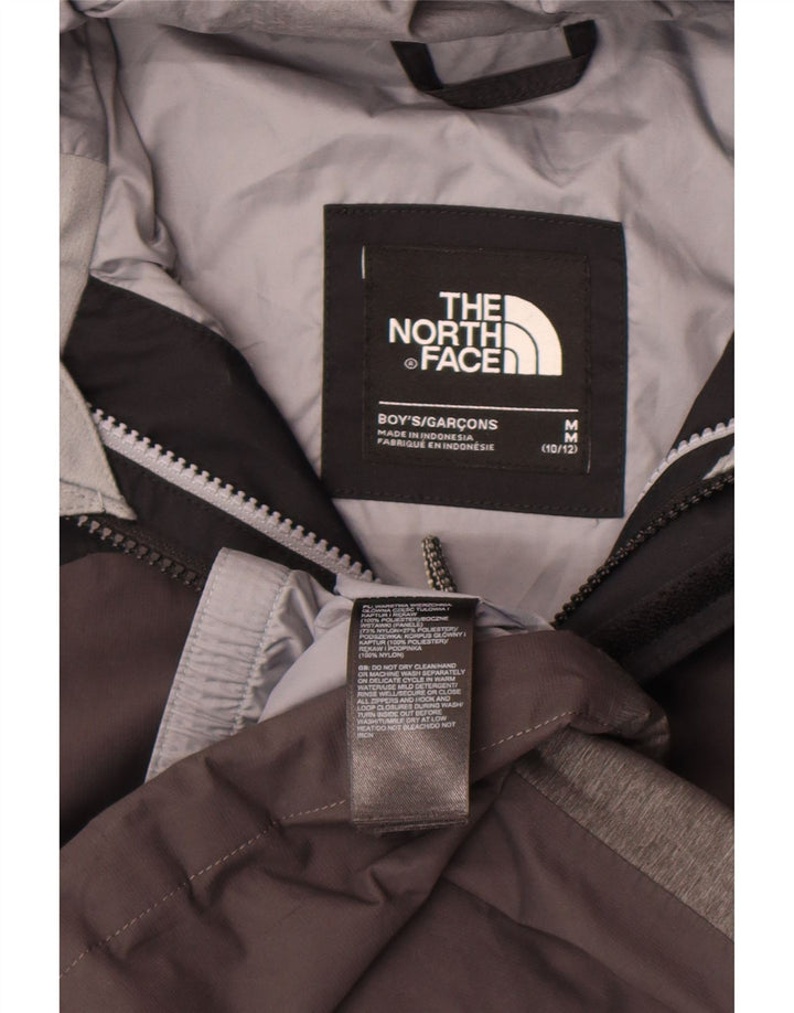 The North Face Boys kišna jakna s kapuljačom 10-11 godina srednje siva poliester
