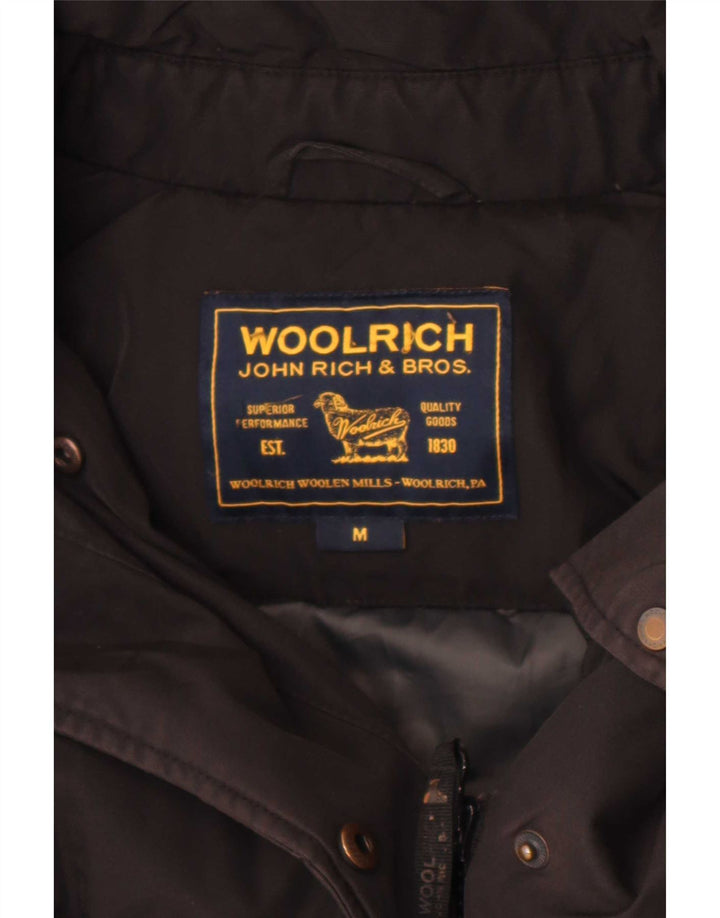 Woolrich ženska jakna parka s kapuljačom UK 12 srednje crna