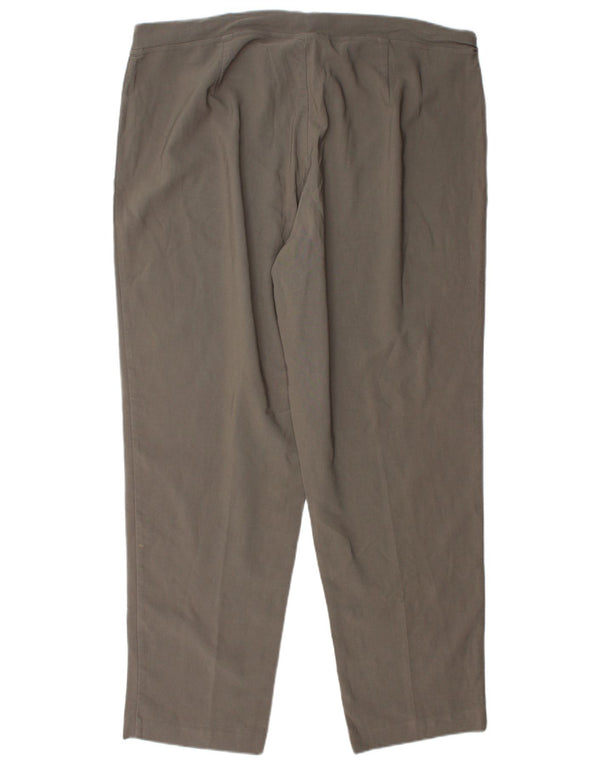 Marks & Spencer ženske autograph ležerne hlače UK 18 XL W40 L31 sive