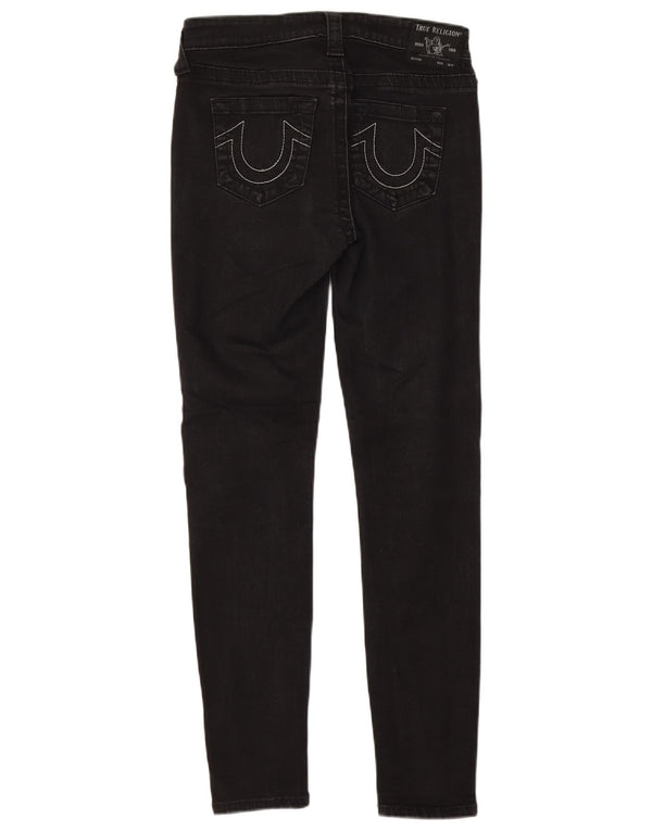 Ženske uske traperice True Religion W28 L28 crne