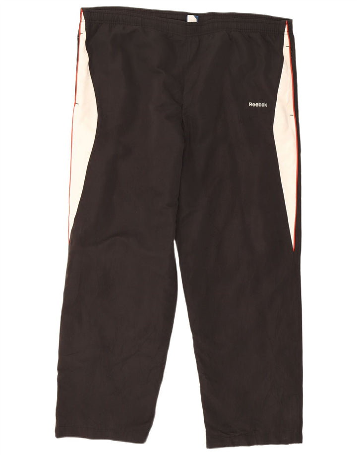 Reebok muške hlače za trenirku XL crne boje od poliestera
