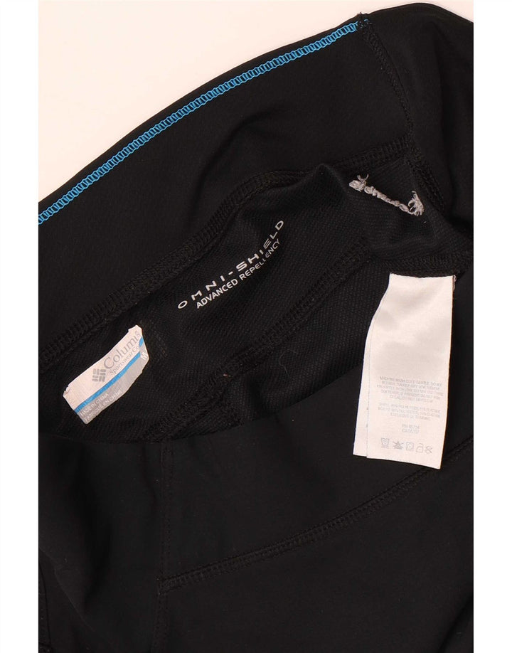 Columbia Ženske Omni-Shield Capri Leggings UK 12 Srednje crni poliester