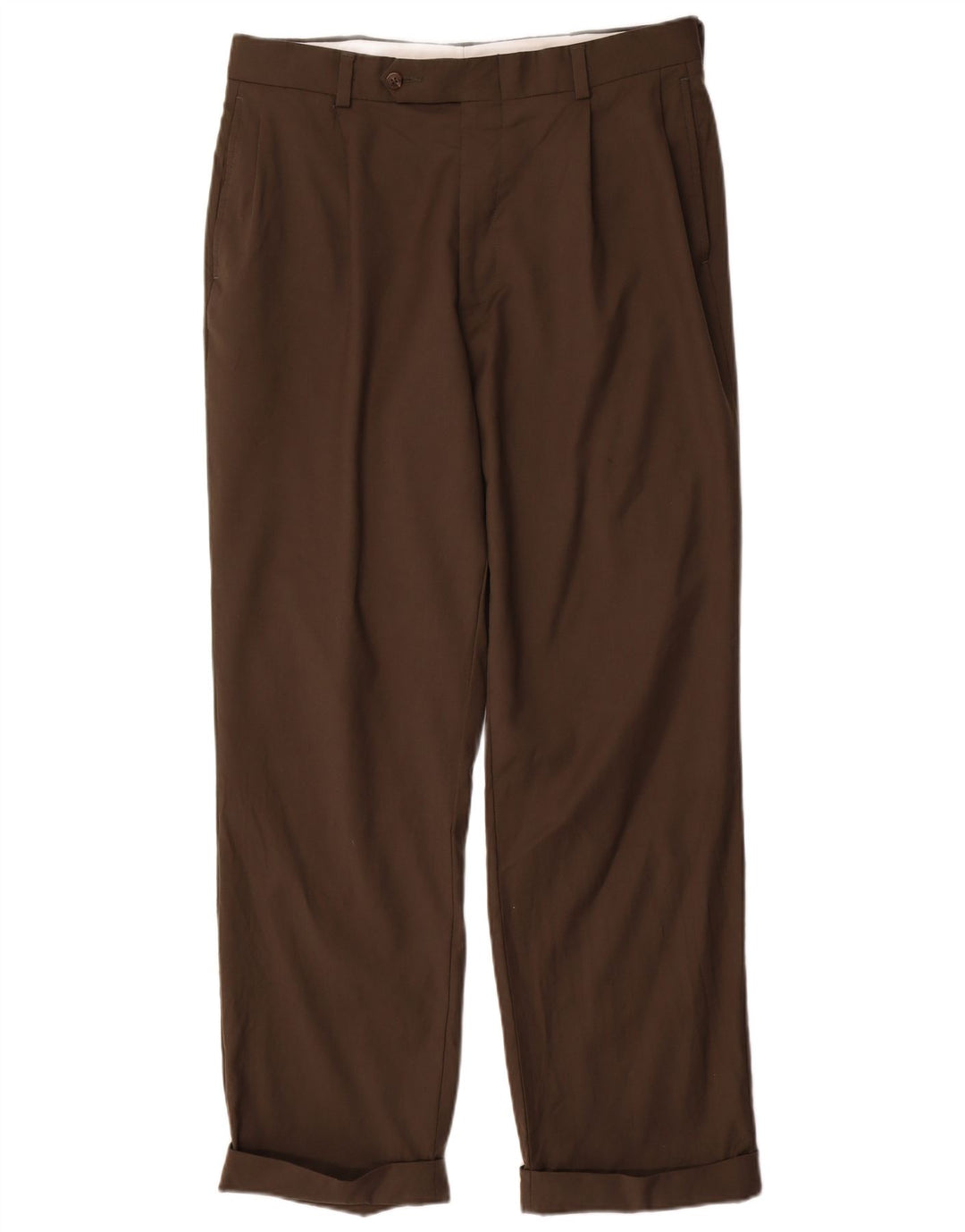 NAUTICA Muške hlače s štipaljkama W33 L30 Siva vuna